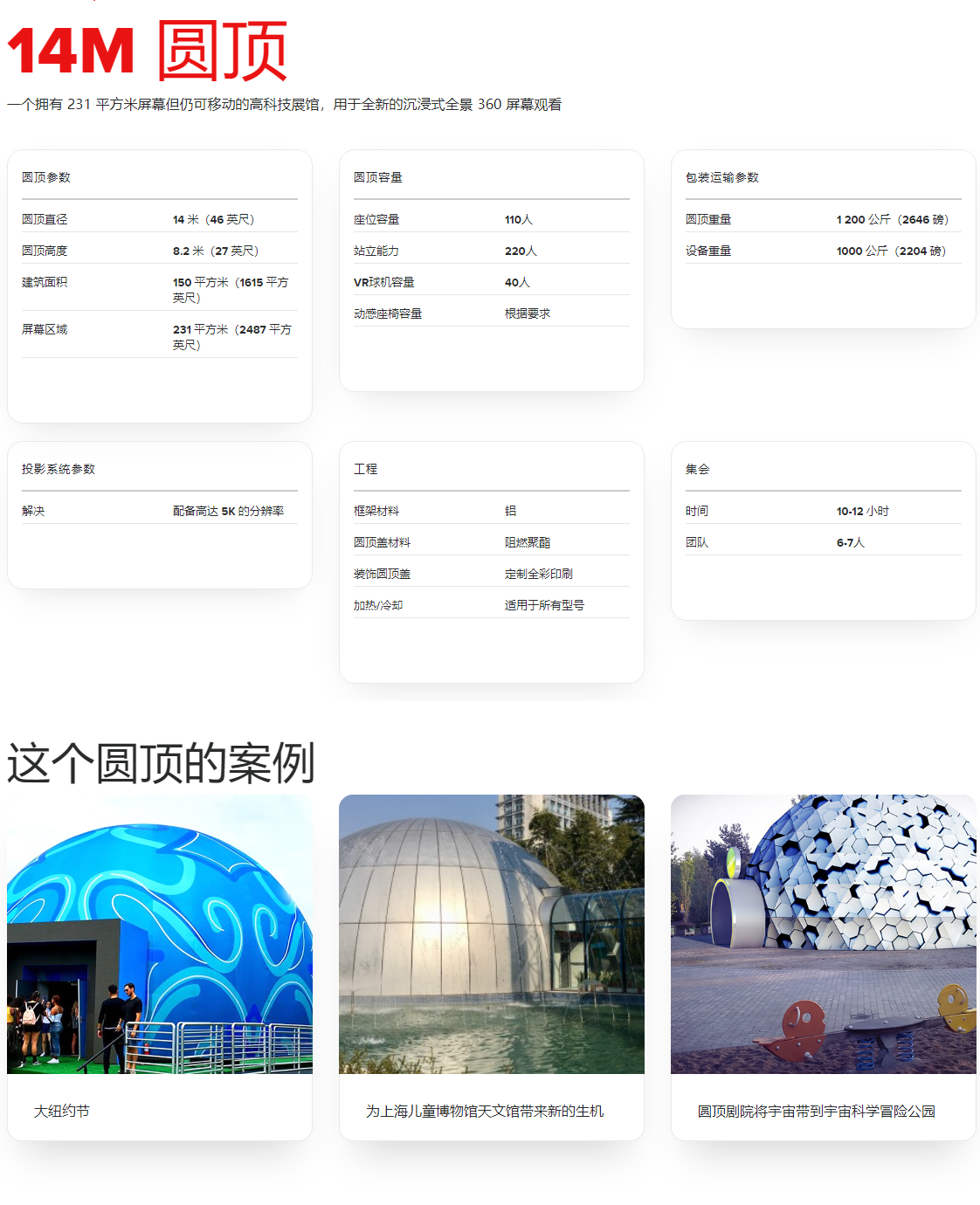 14M 圆顶 _ 球幕专业版